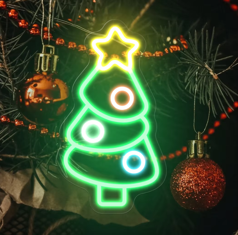 Christmas Tree Neon Sign