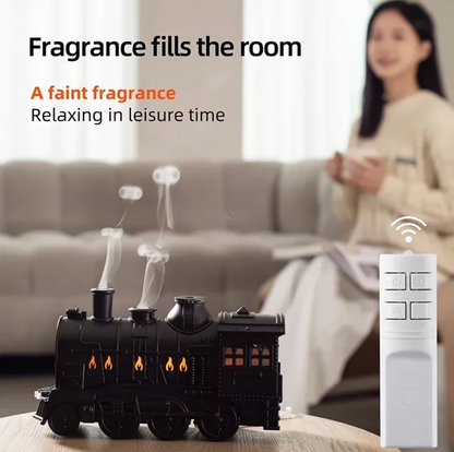 Train Air Humidifier with Dual LED Lights