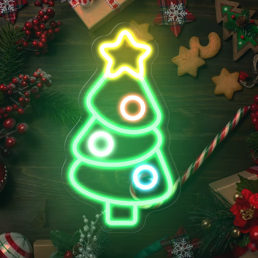 Christmas Tree Neon Sign