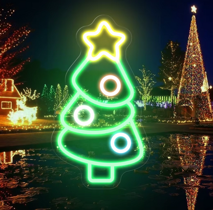 Christmas Tree Neon Sign