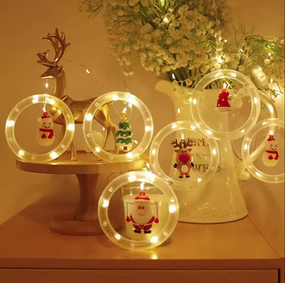 Christmas LED Ball Garland Lights