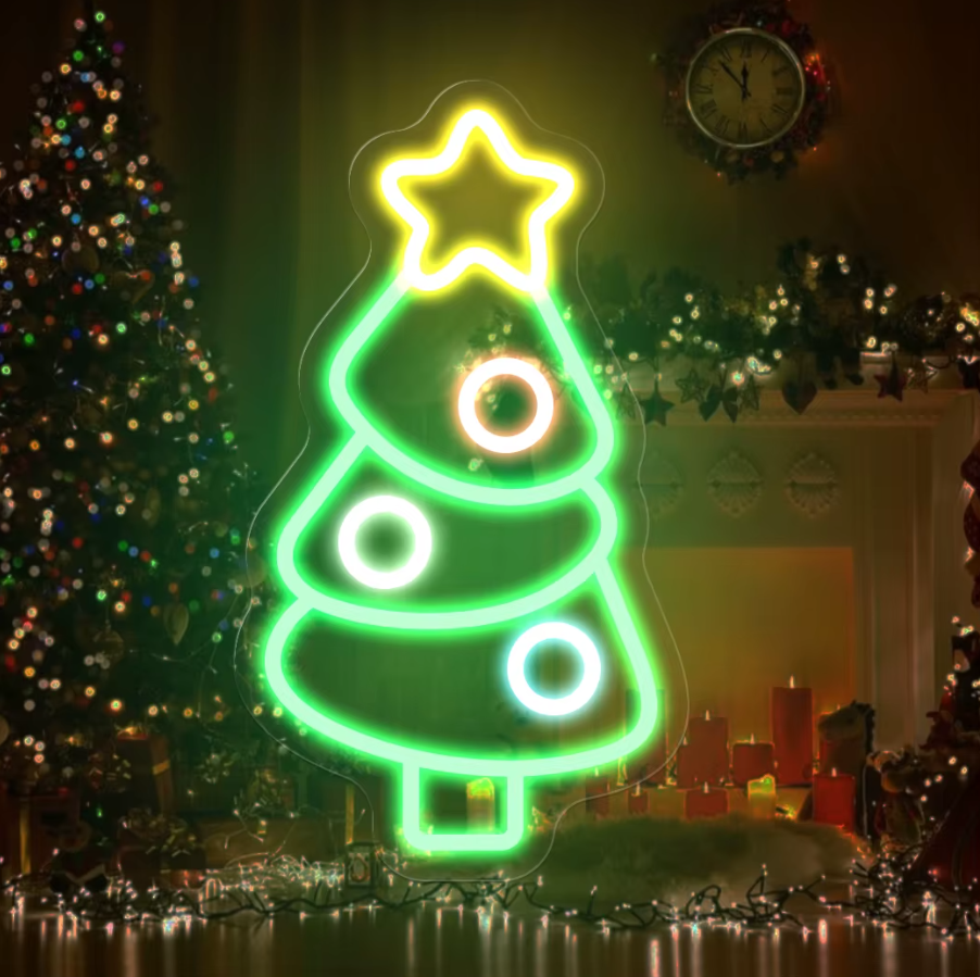 Christmas Tree Neon Sign