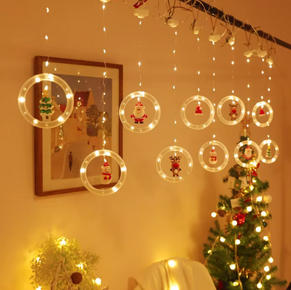 Christmas LED Ball Garland Lights