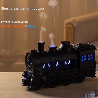 Train Air Humidifier with Dual LED Lights