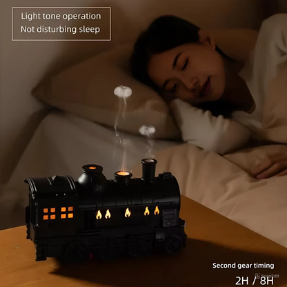 Train Air Humidifier with Dual LED Lights